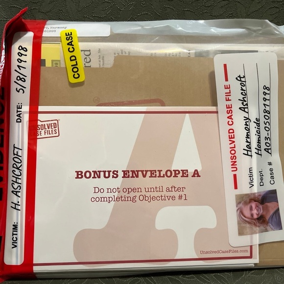 Unsolved case files game - Picture 2 of 4